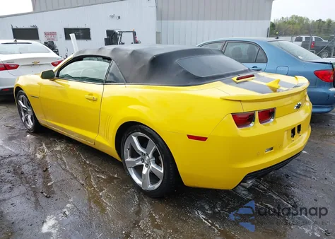 2012 Chevrolet Camaro 2Lt z USA, uszkodzony, nr VIN 2G1FC3D32C9109604
